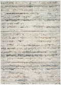 CK073 Compass Ivory Multicolor Modern Polyester Area Rug