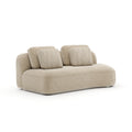 Sasso RAF Armless Loveseat - Oatmeal