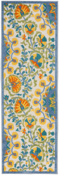 Aloha Multicolor Transitional Polypropylene Area Rug