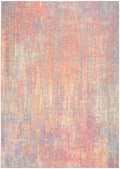 Botanical Washables Multicolor Modern Polyester Area Rug