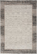 Desire Grey Black Modern Polyester Area Rug