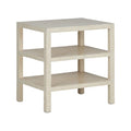 Chevron Inlay Side Table