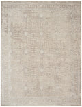 Sultana Beige Vintage Polyester Area Rug