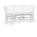 Wild Palm Settee - White