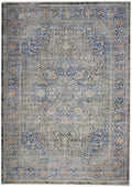 Starry Nights Blue Vintage Area Rug