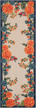 Aloha Multicolor Outdoor Polypropylene Area Rug