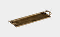 Diana Rectangular Tray - Brass