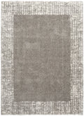 Pacific Shag Grey Shag Polyester Area Rug