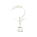 Orchid On Stand - Silver (Med)