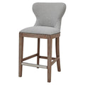 Dorsey Counter Stool in Cardiff Gray – Modern Farmhouse