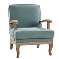 Quentin Armchair in Blue
