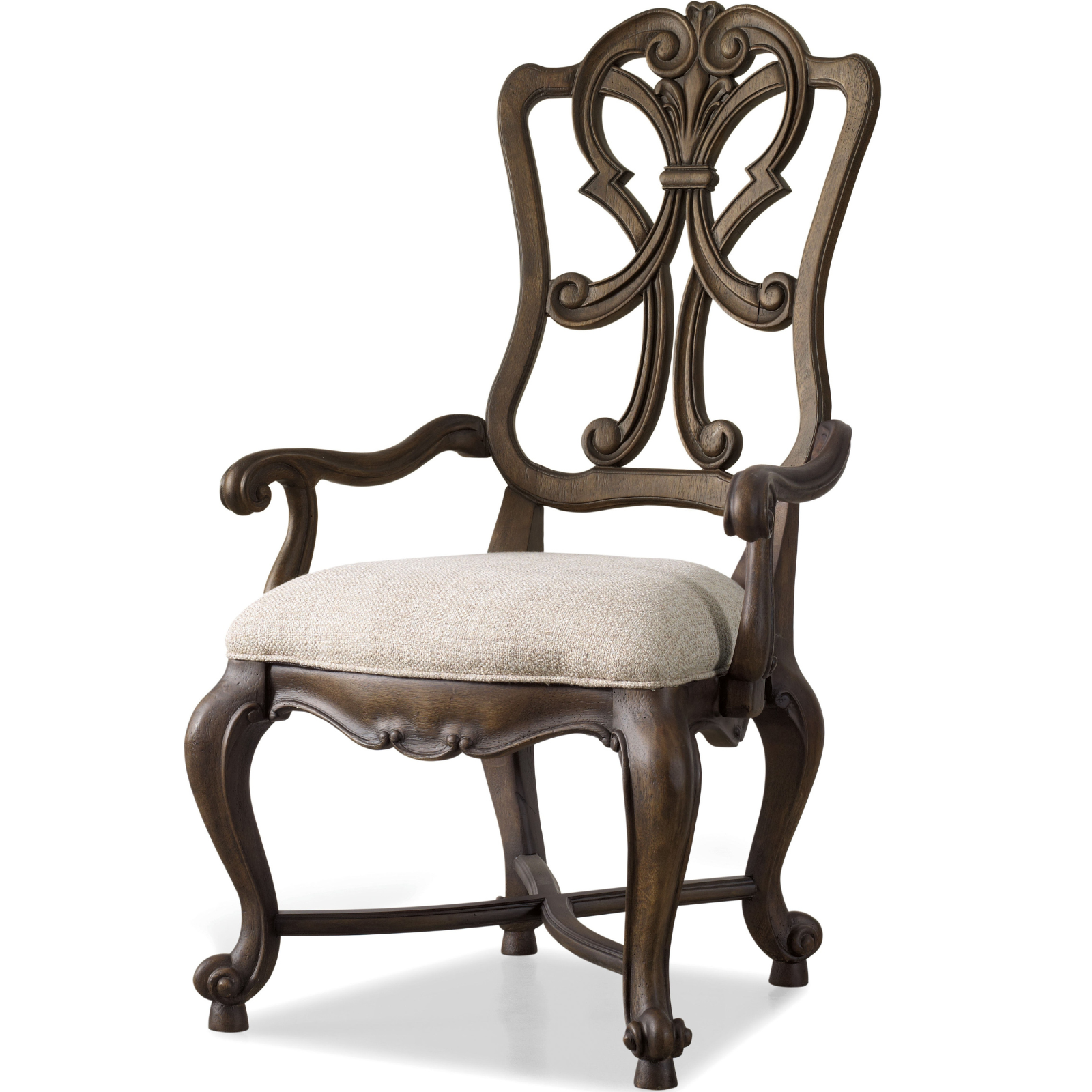 Rhapsody Wood Back Arm Chair