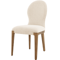 Eldoris Set of 2 Fabric Dining Chair in Palladian Beige
