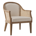 Xaver Armchair in Ivory