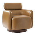 Othon Swivel Chair in Camel