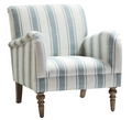 Quentin Armchair in Blue