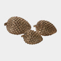 Golden Coulter Pinecone Decor