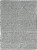 Pure Knots Denim Modern Polyester Area Rug