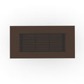 Pinstripe Dark Slatted Dining Table