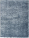 Dreamy Shag Light Blue Shag Polyester Area Rug