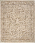 Retreat Beige Vintage Polyester Area Rug