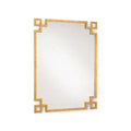 Parquetry Mirror - Gold