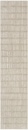 Modern Comfort Grey Ivory Scandinavian Polyester Area Rug