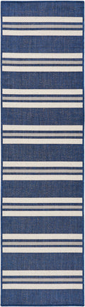 Horizon Indoor/Outdoor Navy Modern Polypropylene Area Rug