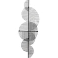 Byers 51.5" Wide Wall Art, Black Powder