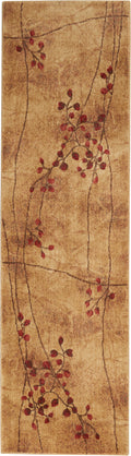 Somerset Latte Rustic Polyester Area Rug