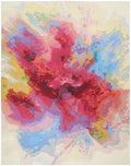 Color Splash Ivory Multicolor Modern Polypropylene Area Rug