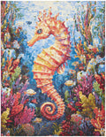 Color Splash Multicolor Coastal, Nautical & Beach Polypropylene Area Rug