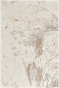Desire Cream Grey Modern Polyester Area Rug
