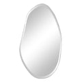 Anogia 40" H x 22" W Wall Mirror, Grey