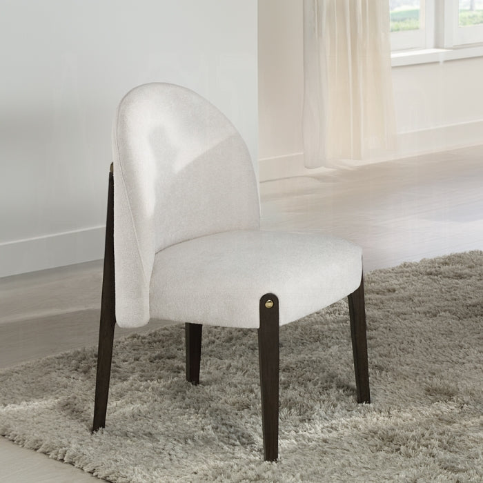 Clayten Set of 2 Side Chairs in Beige