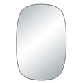 Talco 36" H x 24" W Wall Mirror, Silver