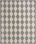Positano Charcoal Modern Polypropylene Area Rug