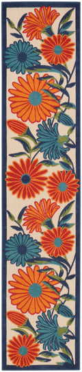 Aloha Multicolor Outdoor Polypropylene Area Rug