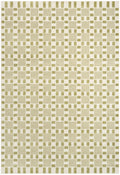 Nordic Green Modern Polyester Area Rug