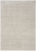 Andes Grey Scandinavian Polypropylene Area Rug