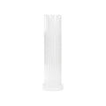 Fluted Acrylic Column - Clear