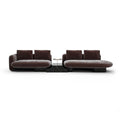 Overlap Dark Bumper Sectional Set
