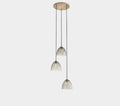 Caterina Triple Pendant - Smoke