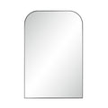 Opalina 60" H x 40" W Wall Mirror, Matte Black
