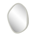 Folignio 40" Tall Irregular Mirror, Rice Stone