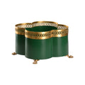 Tracery Cachepot - Green (SM)