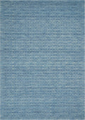Marana Denim Contemporary Wool Area Rug