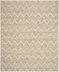 Pure Purl Grey Ivory Modern Wool Area Rug