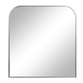 Salma 40" H x 38" W Wall Mirror, Grey