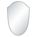 Ryker 40" H x 26" W Wall Mirror, Black